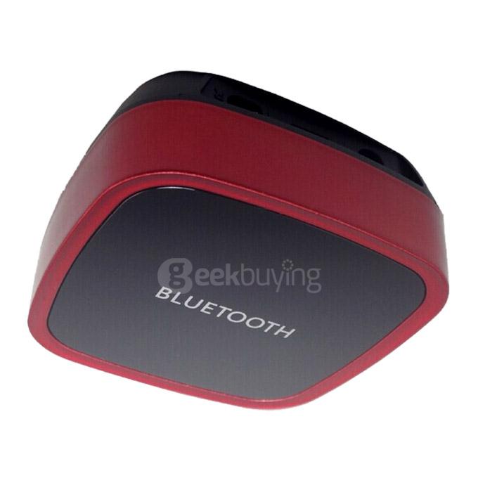 Bluetooth 4.0 Stereo Music Receiver Transmitter Aptx Wireless Audio Receiver Adapter for Headphones Car TV - Red