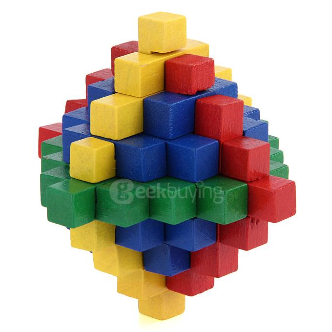 Colorful Pineapple Ru Bun Lock Children Puzzle Toy Building Blocks