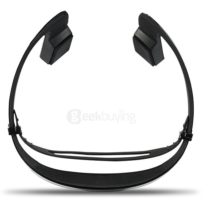 LF-18 NFC Bone Conduction Bluetooth Headset Stereo Headphone Earphone - White