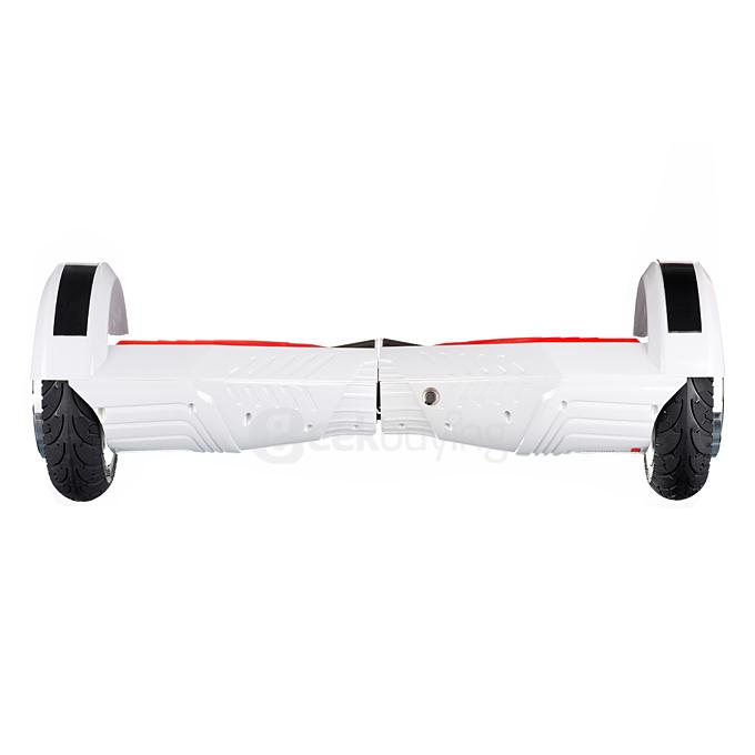 4400MAH Dual Wheels Self Balancing Scooter Electric Drifting Board with LED - White and Red