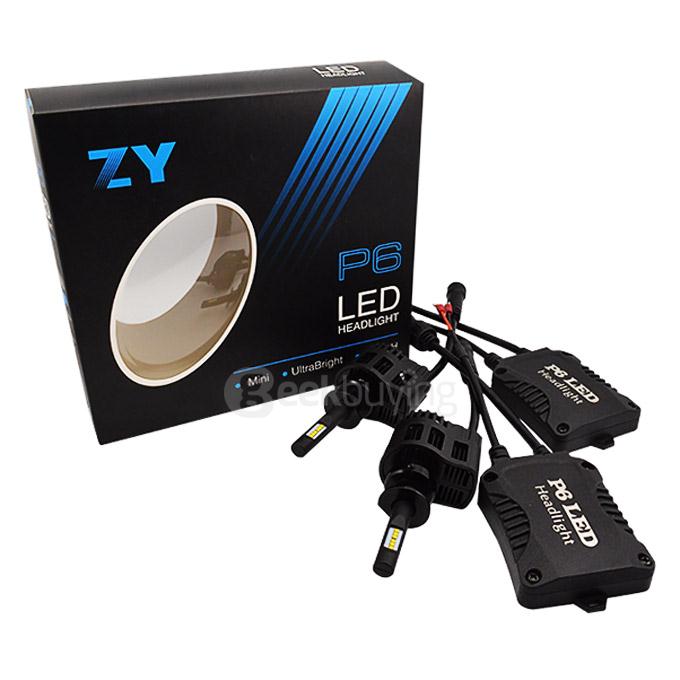 P6 Philips Chips 45W 4500lm LED Car Headlight H1 6000K LED Car Headbulb Conversion Kit