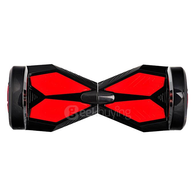 4400MAH Dual Wheels Self Balancing Scooter Electric Drifting Board with LED - Black and Red