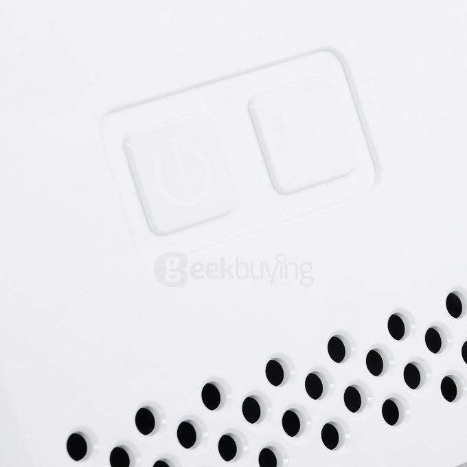 Talos CS-083WR 2 in 1 Multi-Function Home Air Purifier + Qi Standard Wireless Charging Panel - White + Black