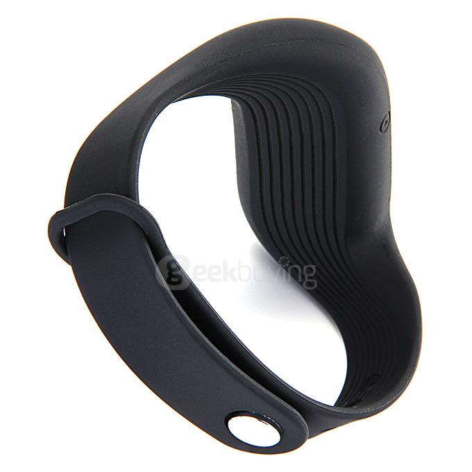 SWB01 Bluetooth 4.0 Smart Sports Bracelet OLED Display Screen for Smartphone with Pedometer Sleep Monitor Alarm Fitness Tracker - Black