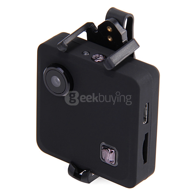 Foream Compass Mini WiFi Action Camera Ambarella A7 8.0MP CMOS Image Sensor 78 Degree View Angle 750mAh Battery - Black