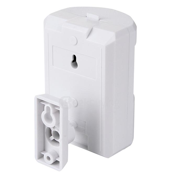 Infrared Wireless Doorbell Alarm System Motion Sensor with Receiver - White