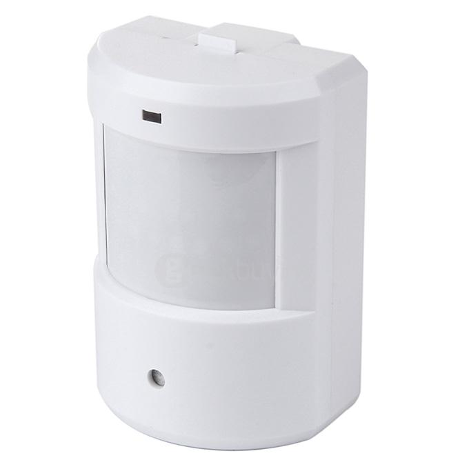 Infrared Wireless Doorbell Alarm System Motion Sensor with Receiver - White