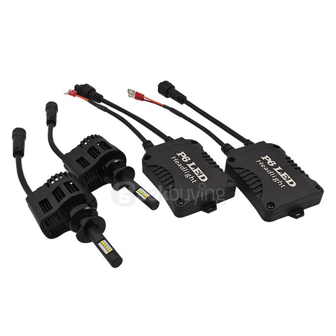 P6 Philips Chips 45W 4500lm LED Car Headlight H1 6000K LED Car Headbulb Conversion Kit