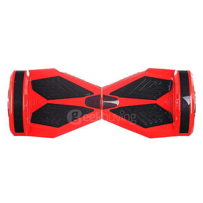 4400MAH Dual Wheels Self Balancing Scooter Electric Drifting Board with LED - Red and Black