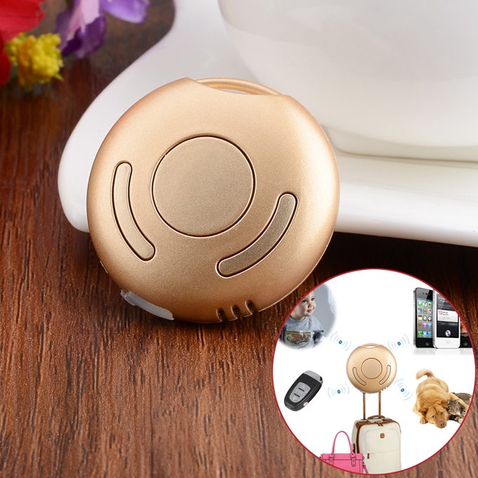 HAVIR HV-100 Mini Wireless Bluetooth Anti-lost Alarm for iPhone 4S/5/5S/5C/iPad Mini/iPad 3/iPad 4/iPad Air/iPod Touch 5 - Gold