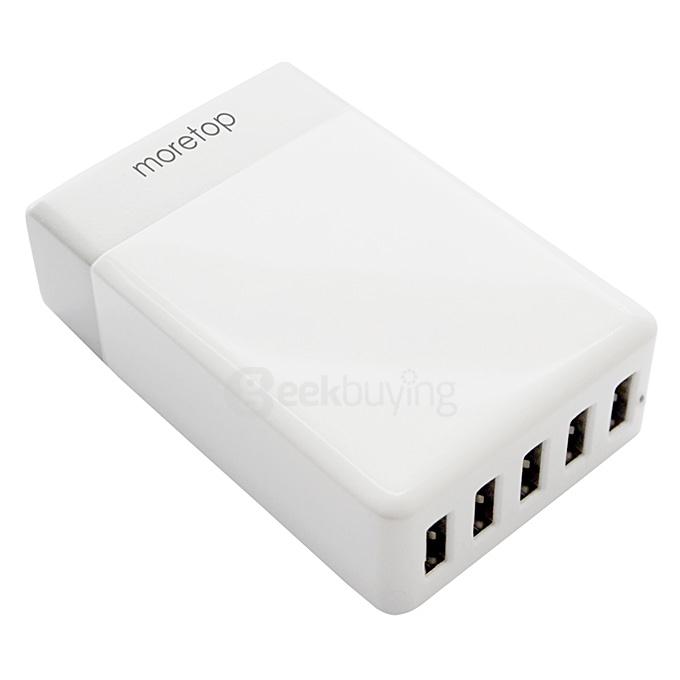 Measy A405 40W / 8A 5 USB Ports Smart Charger - EU Plug