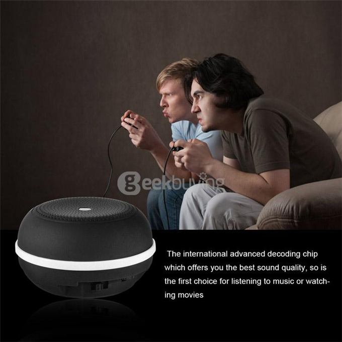 Y3 Portable Mini Wireless Bluetooth V4.0 Outdoor Handsfree Speaker Car Music Player w/ Mic TF - Black