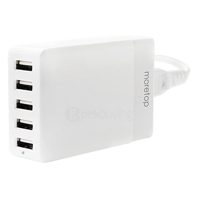 Measy A405 40W / 8A 5 USB Ports Smart Charger - EU Plug