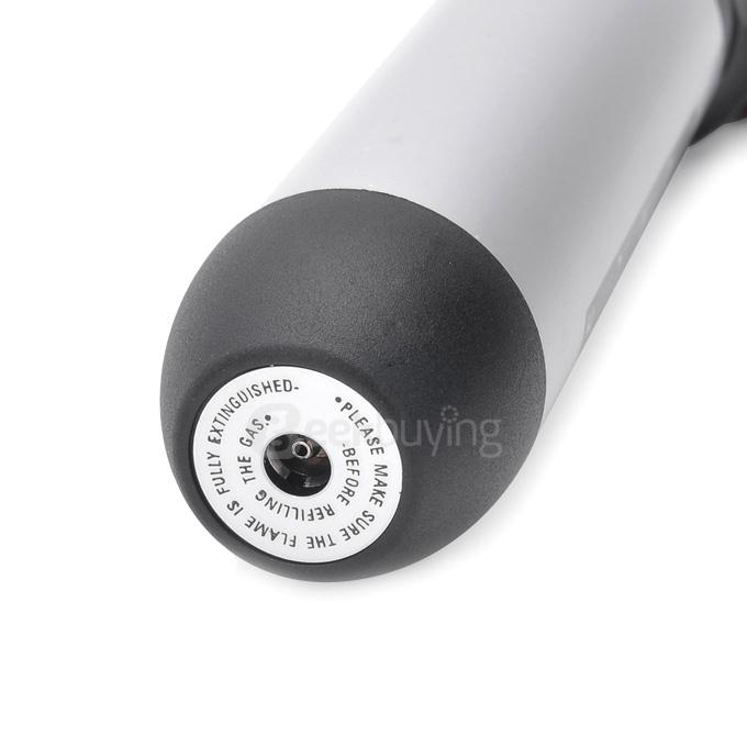 A-HOT PT-500 1300 Degrees Butane Gas Brazing Iron Soldering Iron 15mL - Black + Silver
