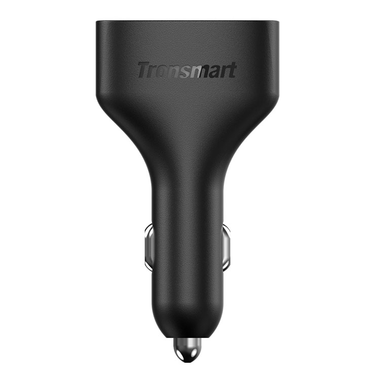 Tronsmart Quick Charge 2.0 VoltIQ 3 Ports 48W Rapid Car Charger for Samsung Galaxy HTC Sony Xiaomi LG Motorola - Black