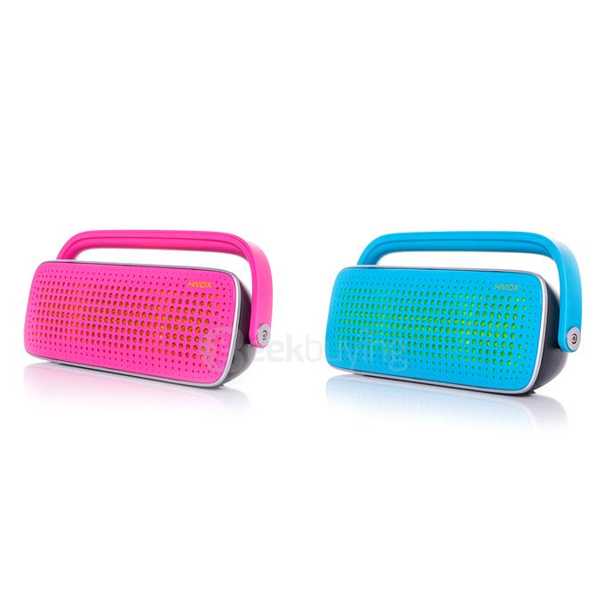 Original XIAOMI Jam Blast Wireless Bluetooth Speaker Handsfree Surround Stereo Music Player with AV Interface - Pink