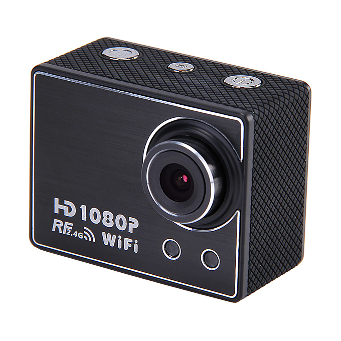 SJ4000W Wifi RF Control 1.5inch Action camera 170 Degree Wide Angle HD 1080P 30fps Waterproof Sports Camera Mini DVR - Black