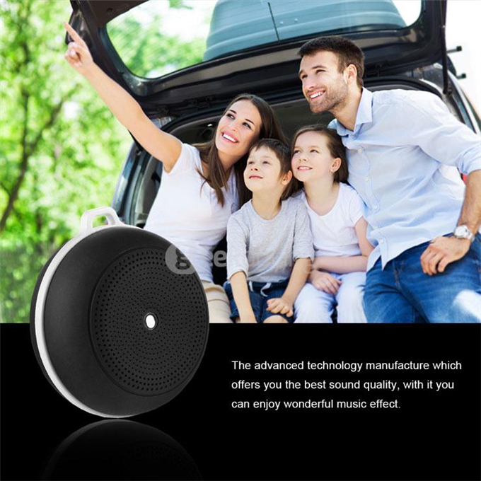 Y3 Portable Mini Wireless Bluetooth V4.0 Outdoor Handsfree Speaker Car Music Player w/ Mic TF - Black