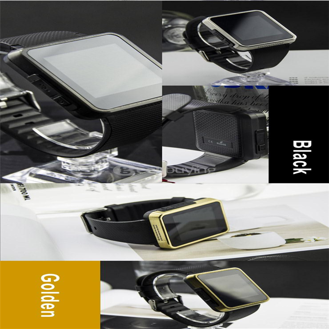 F1 MTK6260A Bluetooth Smart Watch GSM Phone Waterproof Wristwatch Sync Call SMS Pedometer Camera for Smartphone - Silver