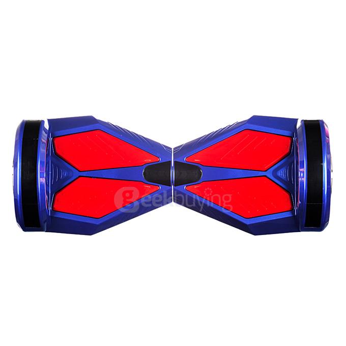 4400MAH Dual Wheels Self Balancing Scooter Electric Drifting Board with LED - Blue and Red