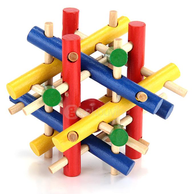 Ru Bun Lock Children Puzzle Toy Building Blocks