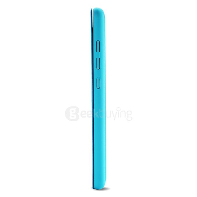 Original Xiaomi Protective PU Leather Hard Flip Cover Shell Smart Cover for Xiaomi Redmi Note 3 / Redmi Note 3 Pro - Blue