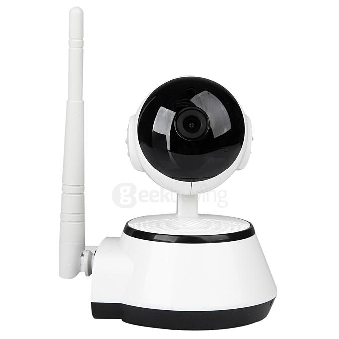 H7 960P HD Two-way Audio Wireless Wi-Fi IP Network Camera with 355 Degrees Rotation for Mobile Phone 1-IR-LED - White