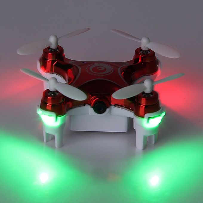 FQ777- 954 WIFI FPV 0.3MP Camera 4CH 6Axis APP Control MINI Quadcopter RTF- Red