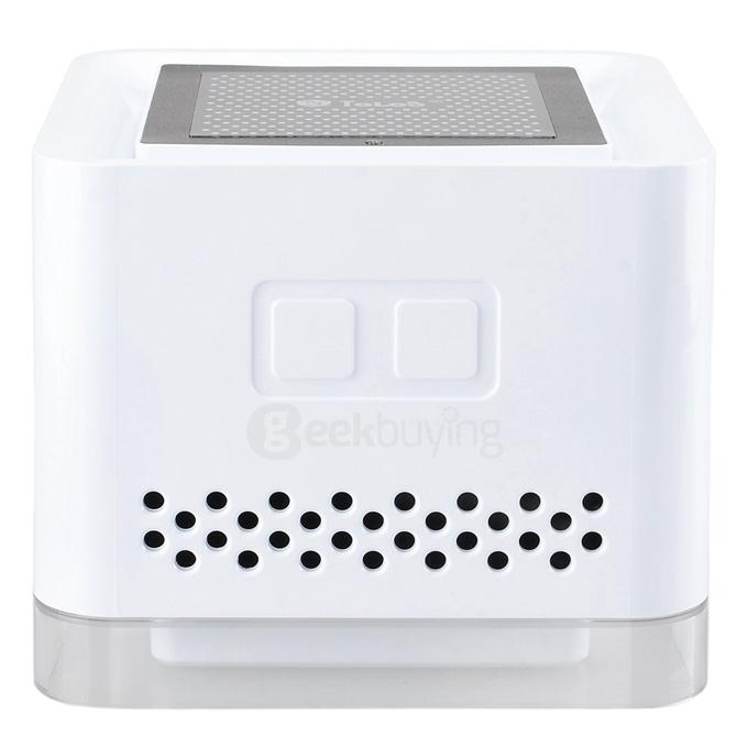 Talos CS-083WR 2 in 1 Multi-Function Home Air Purifier + Qi Standard Wireless Charging Panel - White + Black