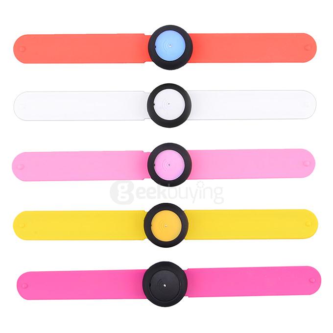 Havir HV-102 Bluetooth Smart Finder Bidirectional Children Anti-lost Alarm with Wrist Band - Rose