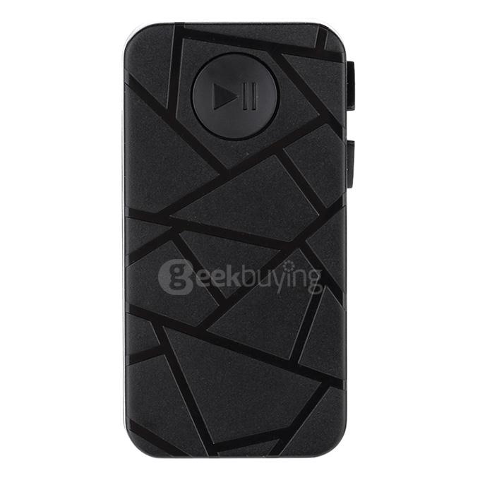 Portable Wireless Plug In Car Bluetooth Audio Music Receiver Adapter BT4.0 with 3.5mm Stereo Output - Black