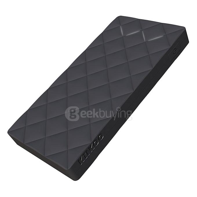 Kinkoo® Infinite Nova 10500mAh Multi-Output Power Bank External Battery for iPhone/iPad/Samsung/Mobile Devices - Black
