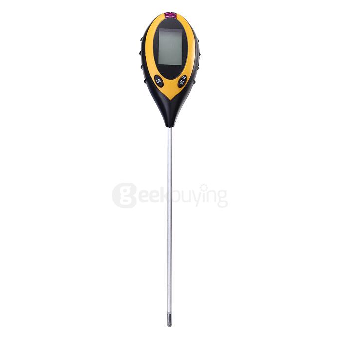 4 In 1 Electronic Soil Tester PH Humidity Temperature Analyzer