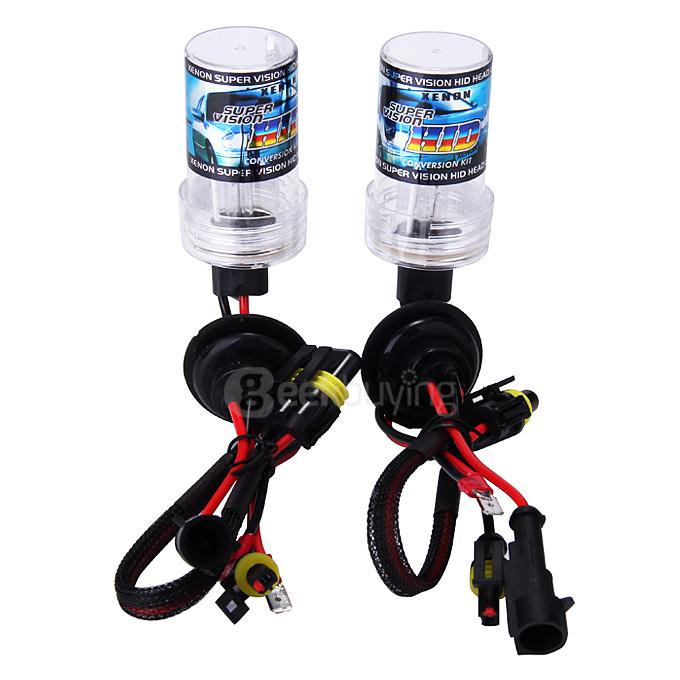 Makibes 4300K H1 55W 12V F250 Xenon HID Kit Car Headlight Xenon Bulb Slim Ballast - Black + Silver