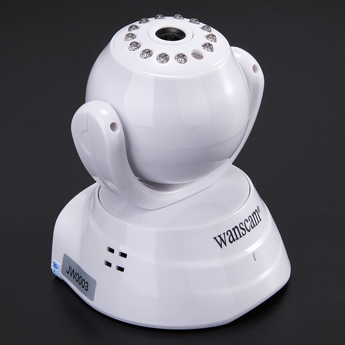 Wanscam JW0003 Indoor 300k Pixel Wireless IP Camera with Support 32G TF Card Support Iphone Andriod Phone View