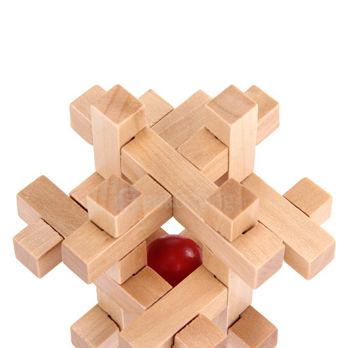 Ball Finding Game Ru Bun Lock Children Puzzle Toy Building Blocks