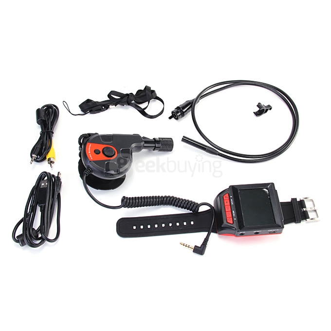 Chinscope 88G 8.5mm Wearable Video Borescope 2.4 Inches TFT LCD Monitor