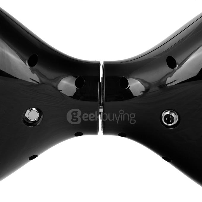 4400MAH 10 Inches Off Road Dual Wheels Self Balancing Electric Scooter Drifting Board - Black