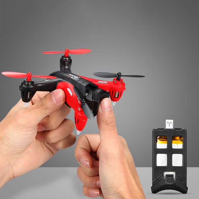 WLtoys Q242K UFO WIFI FPV 0.3MP Camera 2.4G 4CH 6Axis 3D Flip RC Quadcopter RTF