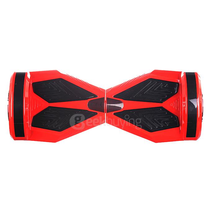 4400MAH Dual Wheels Self Balancing Scooter Electric Drifting Board with Bluetooth Speaker and LED - Red and Black