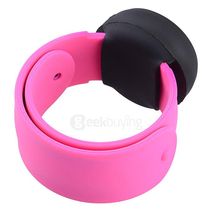 Havir HV-102 Bluetooth Smart Finder Bidirectional Children Anti-lost Alarm with Wrist Band - Rose