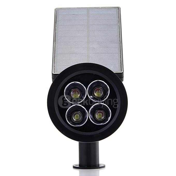 IP68 Waterproof Solar Powered Spotlight 2W 6500K 200LM Spot Light Lamp Pool Light