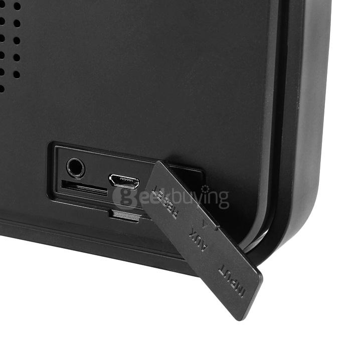 W-KING T9 Portable Ultra Slim NFC Wireless Bluetooth Outdoor Speaker - Silver