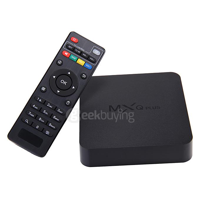 MXQ PLUS Amlogic S905 4K TV Box Pre-installed KODI Android 5.1.1 1G/8G WIFI LAN KODI DLNA AirPlay Miracast 3D Netflix