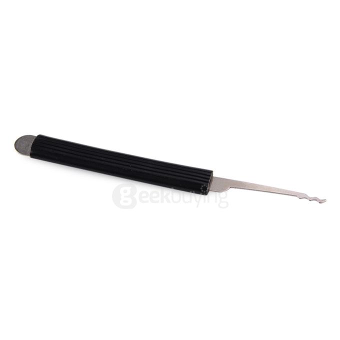 B057 Steel Unlocking Lock Pick Set - Black