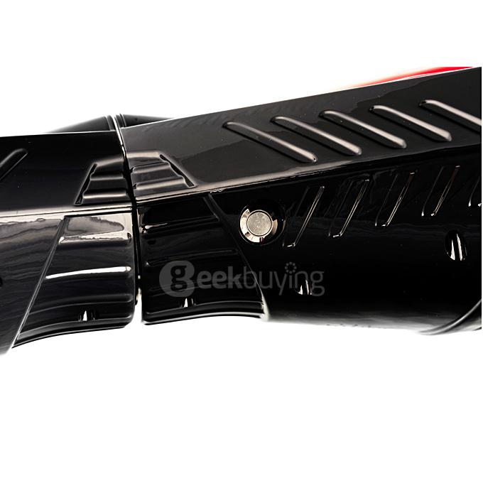 4400MAH Dual Wheels Self Balancing Scooter Electric Drifting Board with Bluetooth Speaker and LED - Black and Red