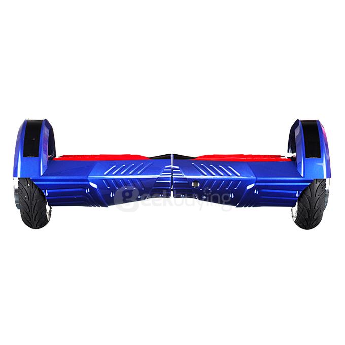 4400MAH Dual Wheels Self Balancing Electric Scooter Drifting Board with Bluetooth Speaker and LED - Red and Blue