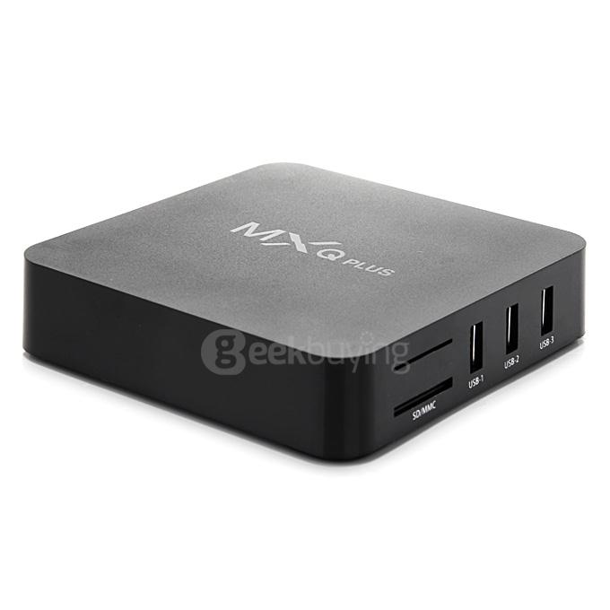 MXQ PLUS Amlogic S905 4K TV Box Pre-installed KODI Android 5.1.1 1G/8G WIFI LAN KODI DLNA AirPlay Miracast 3D Netflix