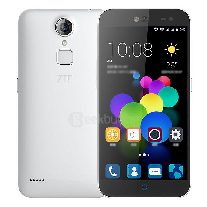 ZTE Blade A1 5.0inch HD Android 5.1 2GB 16GB Smartphone MTK6735 1.3GHz Quad Core Touch ID OTG 13MP 8MP - White