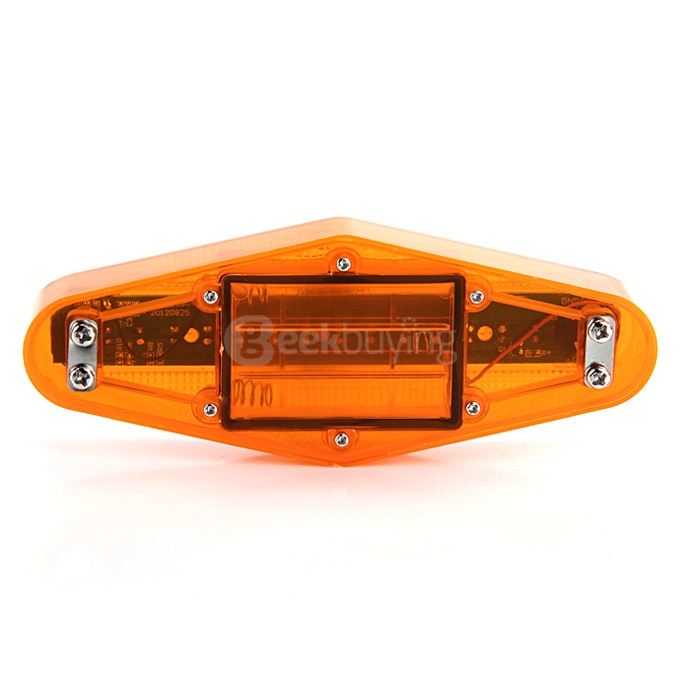 CHT-0309 14 LED 40 Design Patterns Bike Bicycle Wheel Spoke Light - Orange